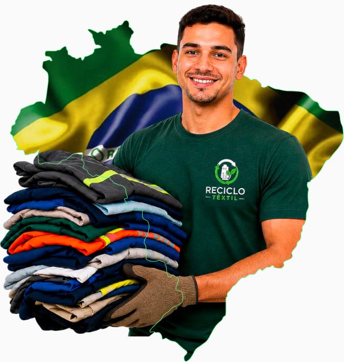 RECICLO TEXTIL - www.reciclotextil.com.br - Descaracterização de uniformes , atendimento nacional, econômia circular, reciclagem têxtil - 005