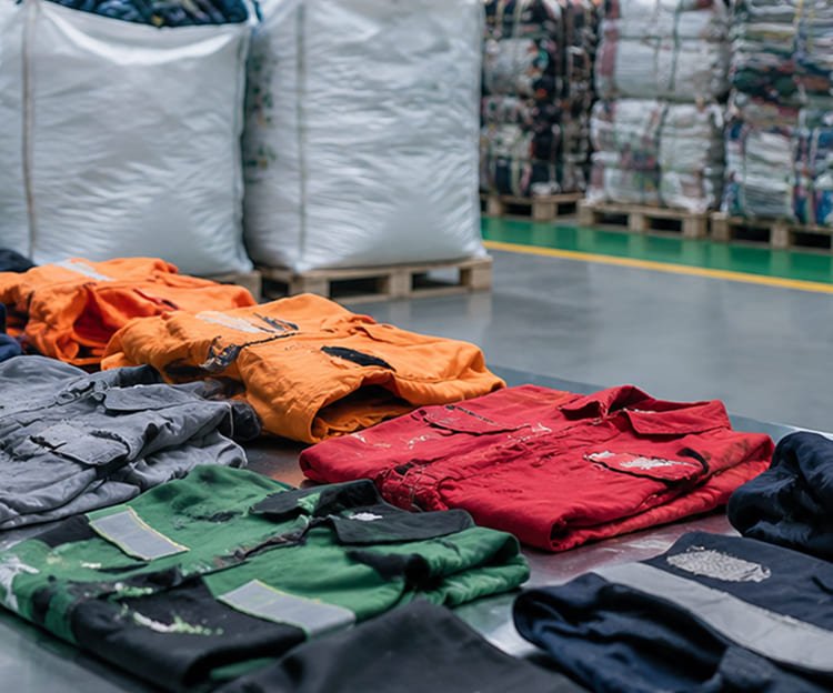 RECICLO TEXTIL - www.reciclotextil.com.br - Descaracterização de uniformes , atendimento nacional, econômia circular, reciclagem têxtil - 0069